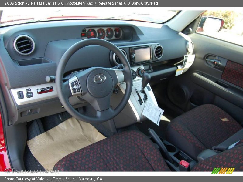 Absolutely Red / Release Series 6.0 Dark Gray/Red 2009 Scion xB Release Series 6.0