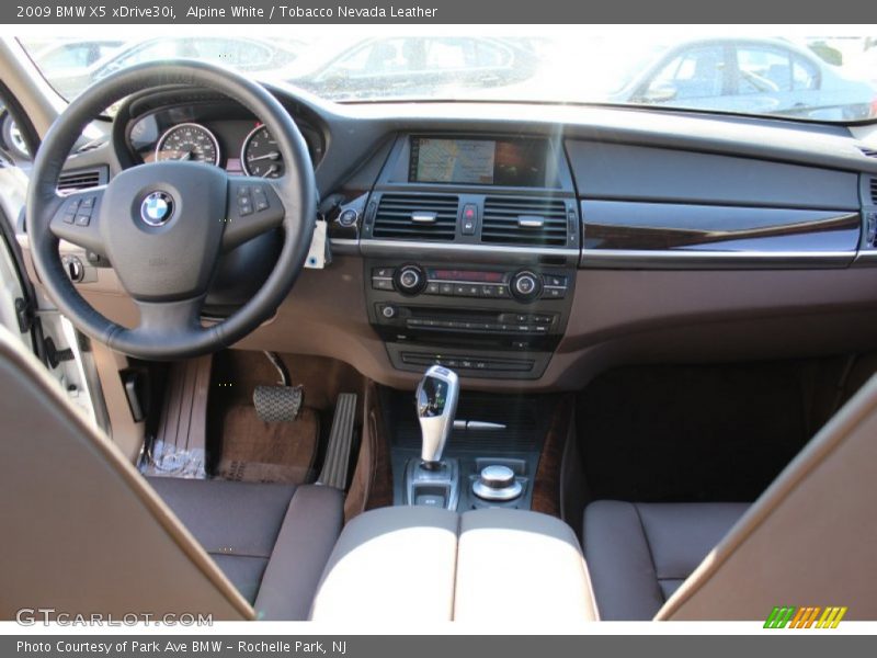 Alpine White / Tobacco Nevada Leather 2009 BMW X5 xDrive30i