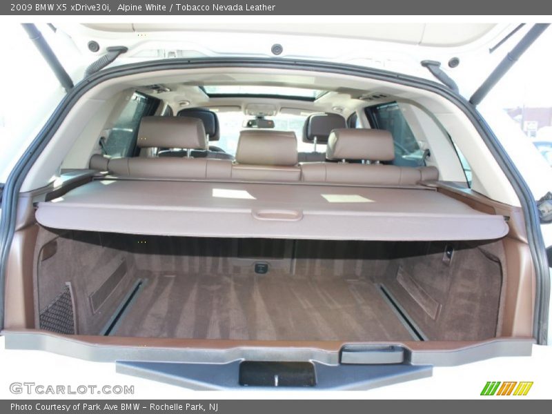 Alpine White / Tobacco Nevada Leather 2009 BMW X5 xDrive30i