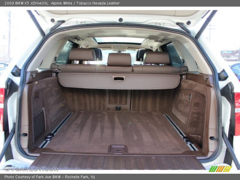 Alpine White / Tobacco Nevada Leather 2009 BMW X5 xDrive30i