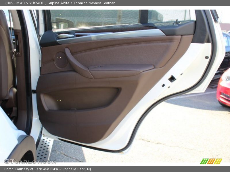 Alpine White / Tobacco Nevada Leather 2009 BMW X5 xDrive30i