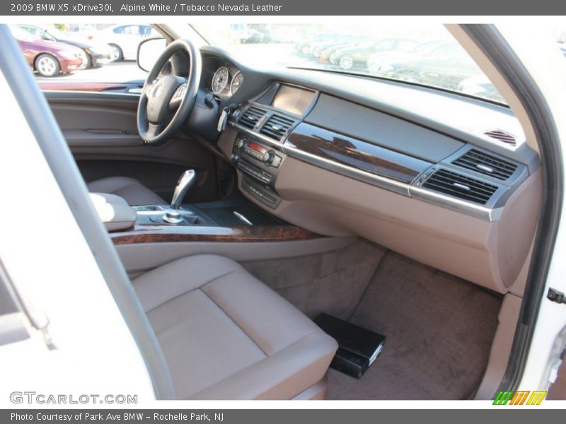 Alpine White / Tobacco Nevada Leather 2009 BMW X5 xDrive30i