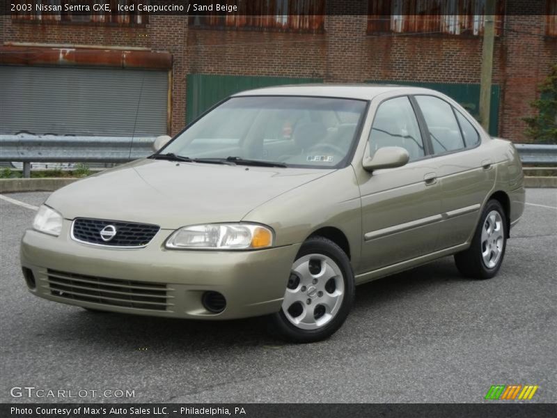 Iced Cappuccino / Sand Beige 2003 Nissan Sentra GXE