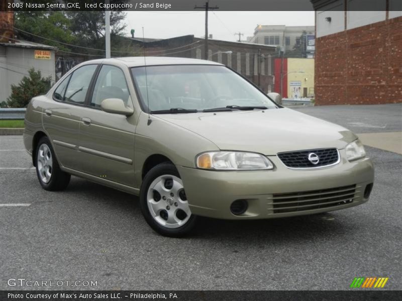 Iced Cappuccino / Sand Beige 2003 Nissan Sentra GXE