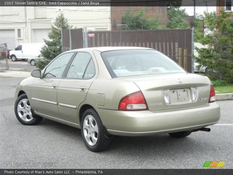 Iced Cappuccino / Sand Beige 2003 Nissan Sentra GXE