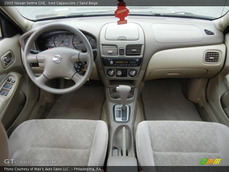 Iced Cappuccino / Sand Beige 2003 Nissan Sentra GXE