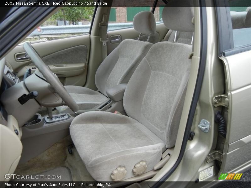 Iced Cappuccino / Sand Beige 2003 Nissan Sentra GXE