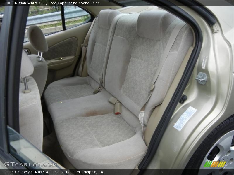Iced Cappuccino / Sand Beige 2003 Nissan Sentra GXE