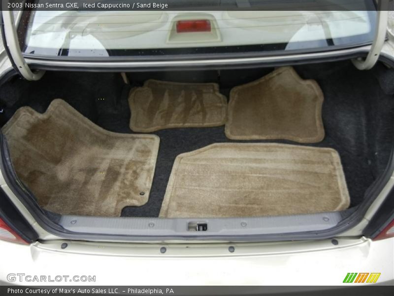 Iced Cappuccino / Sand Beige 2003 Nissan Sentra GXE