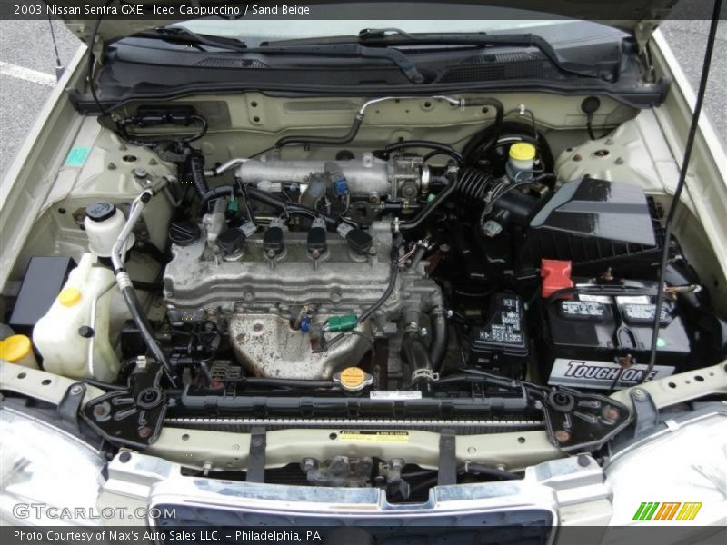 Iced Cappuccino / Sand Beige 2003 Nissan Sentra GXE