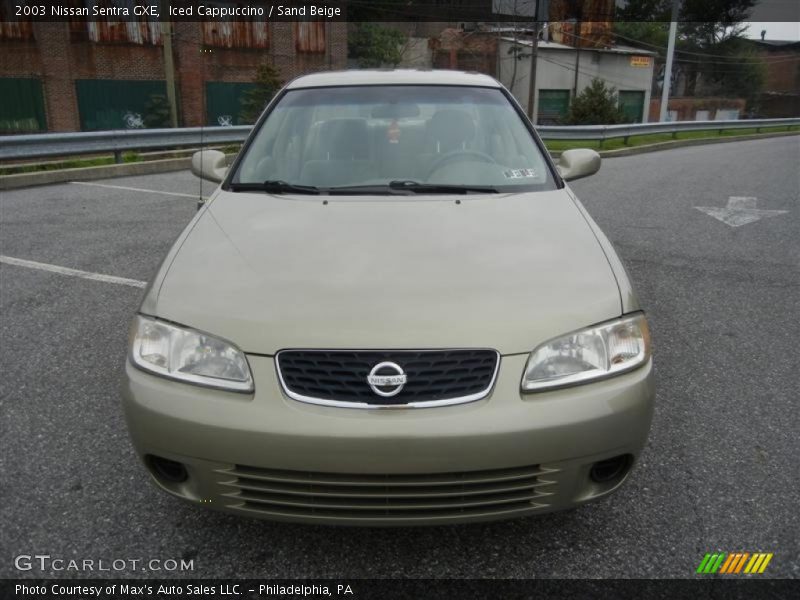 Iced Cappuccino / Sand Beige 2003 Nissan Sentra GXE