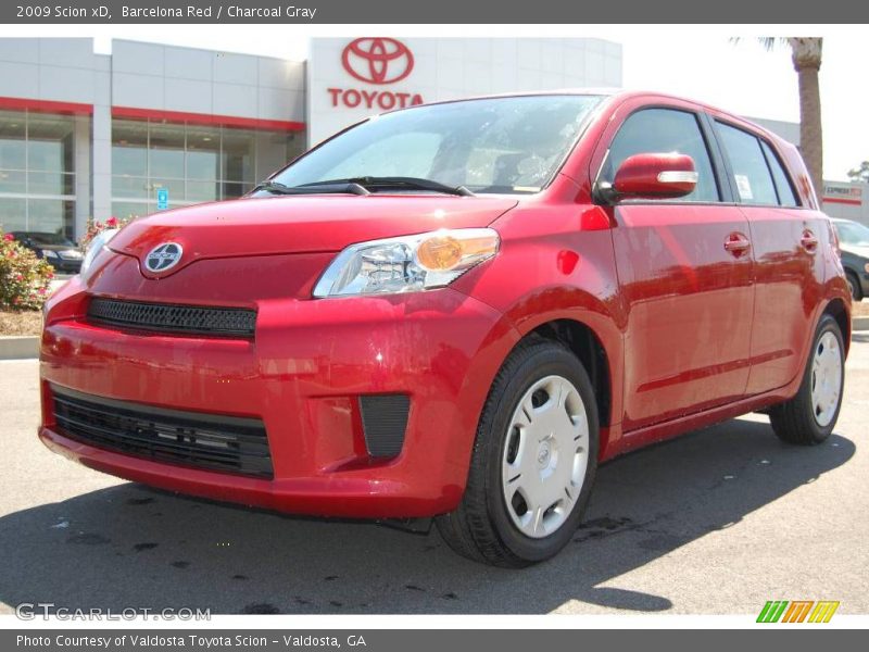 Barcelona Red / Charcoal Gray 2009 Scion xD