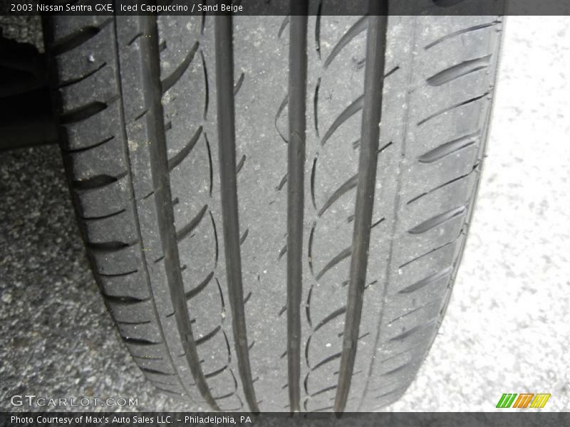 Iced Cappuccino / Sand Beige 2003 Nissan Sentra GXE