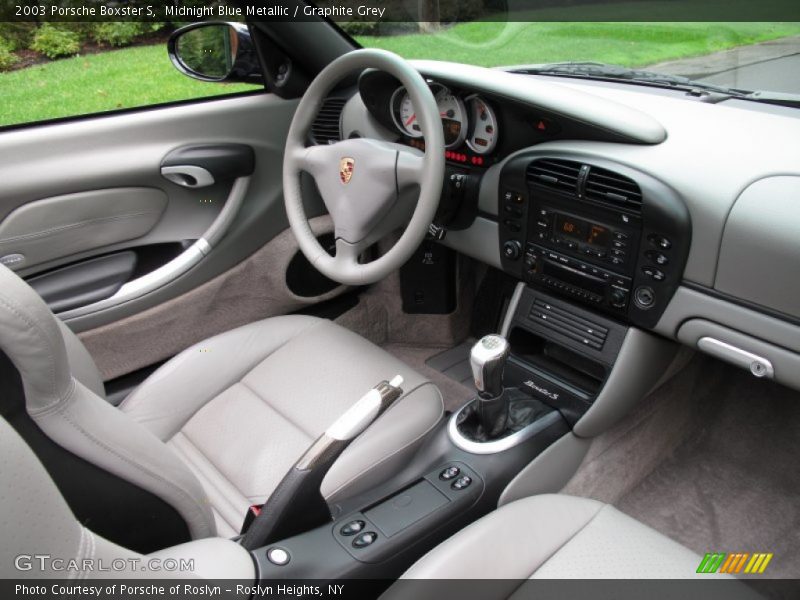  2003 Boxster S Graphite Grey Interior