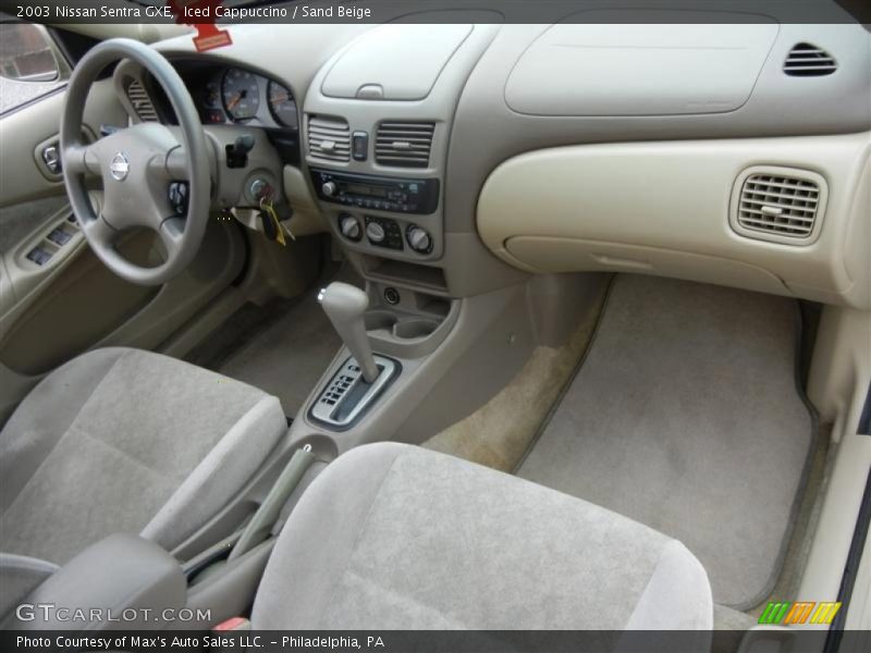 Iced Cappuccino / Sand Beige 2003 Nissan Sentra GXE