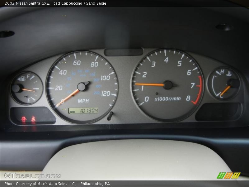 Iced Cappuccino / Sand Beige 2003 Nissan Sentra GXE