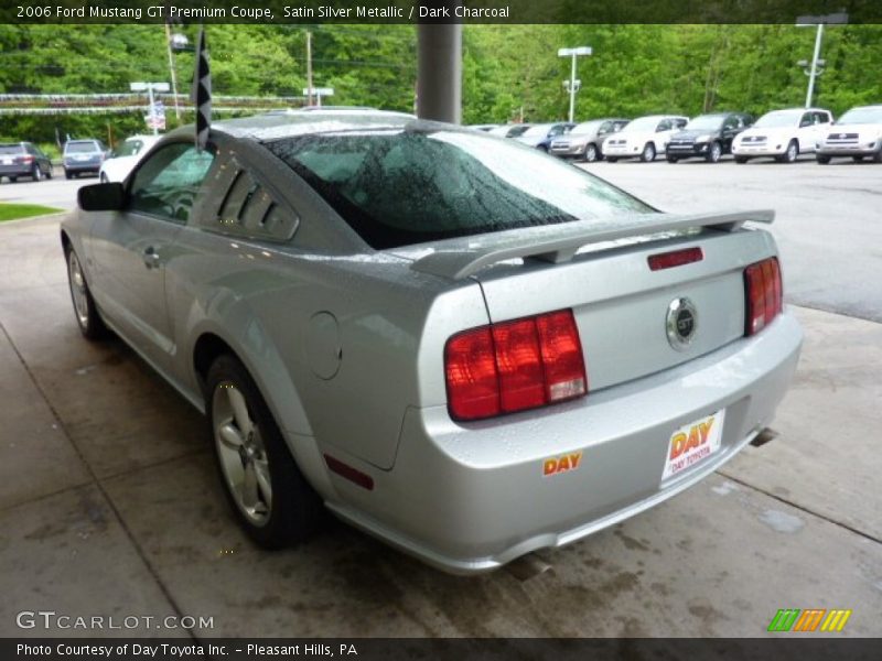 Satin Silver Metallic / Dark Charcoal 2006 Ford Mustang GT Premium Coupe