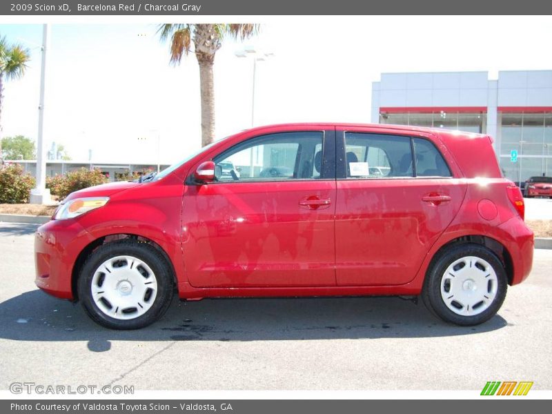 Barcelona Red / Charcoal Gray 2009 Scion xD