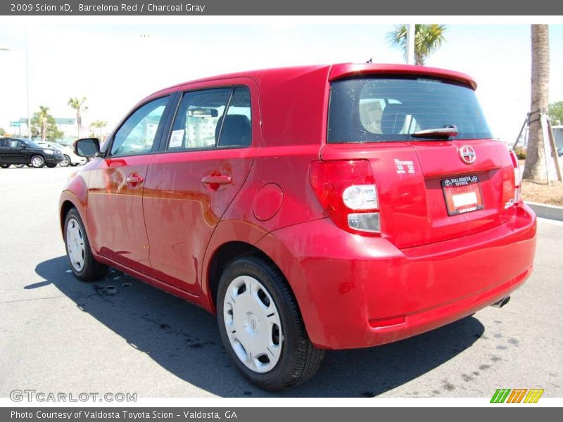 Barcelona Red / Charcoal Gray 2009 Scion xD