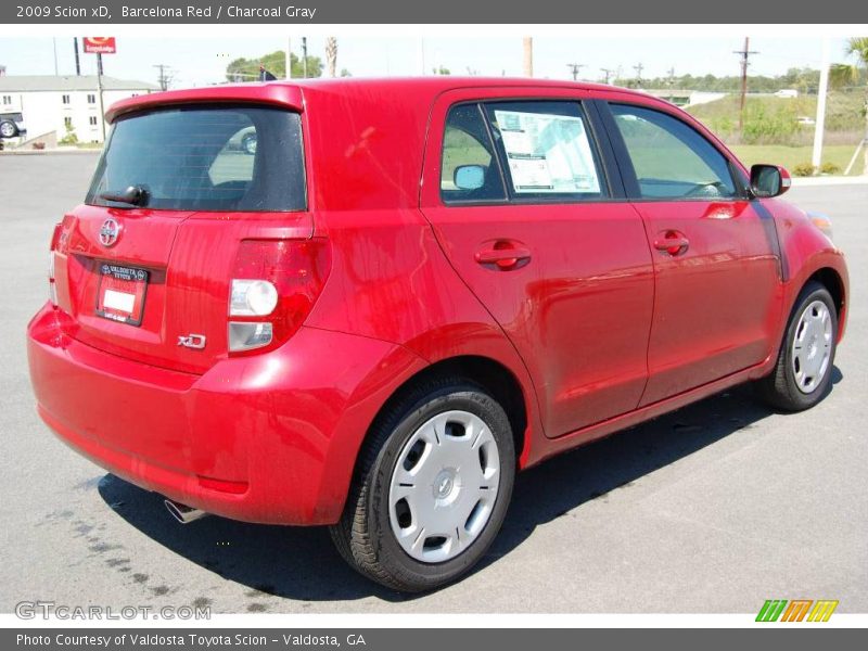 Barcelona Red / Charcoal Gray 2009 Scion xD