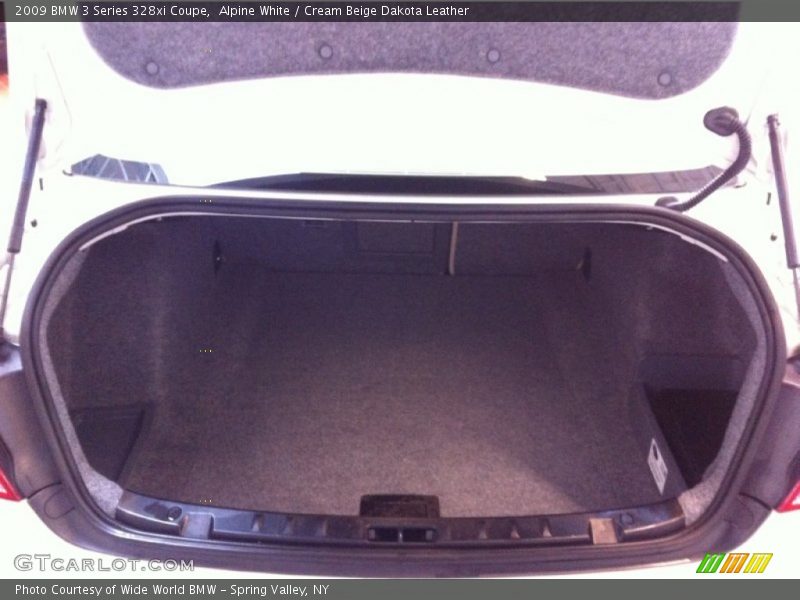 Alpine White / Cream Beige Dakota Leather 2009 BMW 3 Series 328xi Coupe