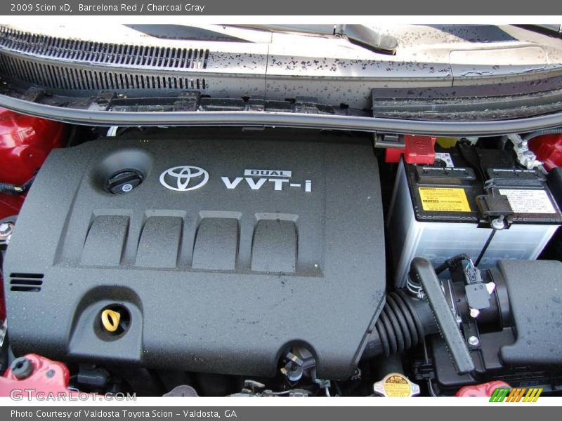 Barcelona Red / Charcoal Gray 2009 Scion xD