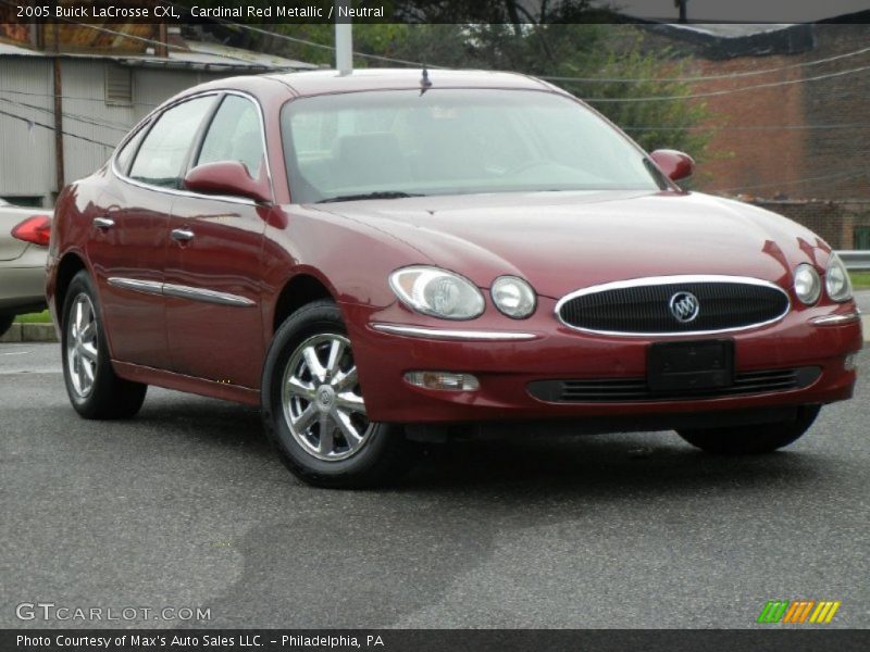 Cardinal Red Metallic / Neutral 2005 Buick LaCrosse CXL