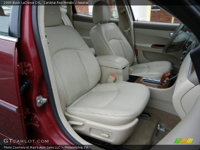 Front Seat of 2005 LaCrosse CXL