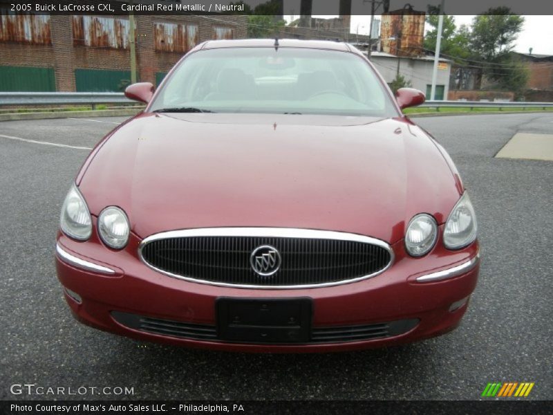 Cardinal Red Metallic / Neutral 2005 Buick LaCrosse CXL