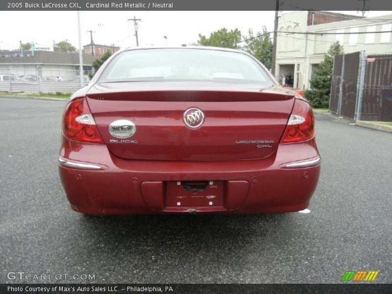 Cardinal Red Metallic / Neutral 2005 Buick LaCrosse CXL