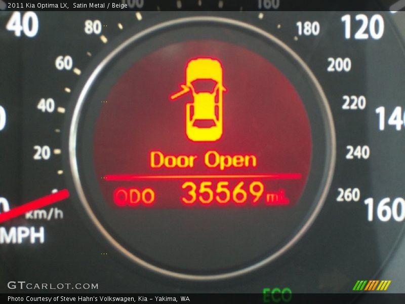 Satin Metal / Beige 2011 Kia Optima LX