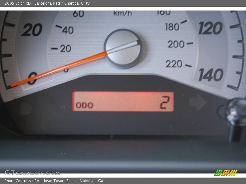 Barcelona Red / Charcoal Gray 2009 Scion xD
