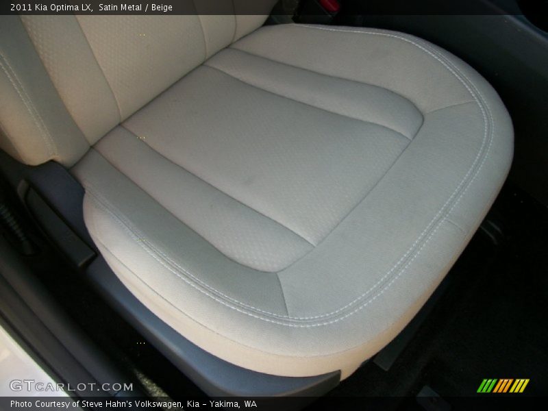 Satin Metal / Beige 2011 Kia Optima LX