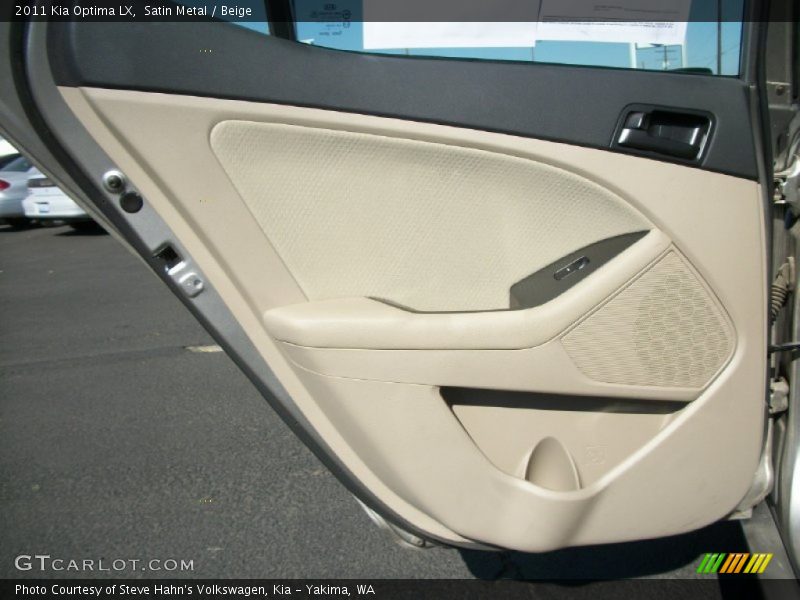 Satin Metal / Beige 2011 Kia Optima LX