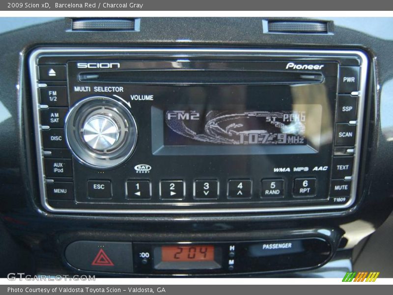 Barcelona Red / Charcoal Gray 2009 Scion xD