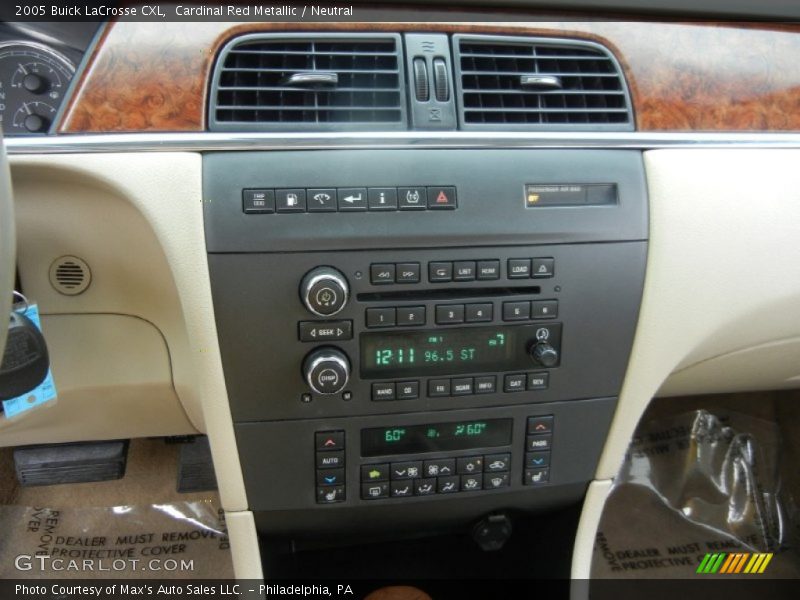 Controls of 2005 LaCrosse CXL