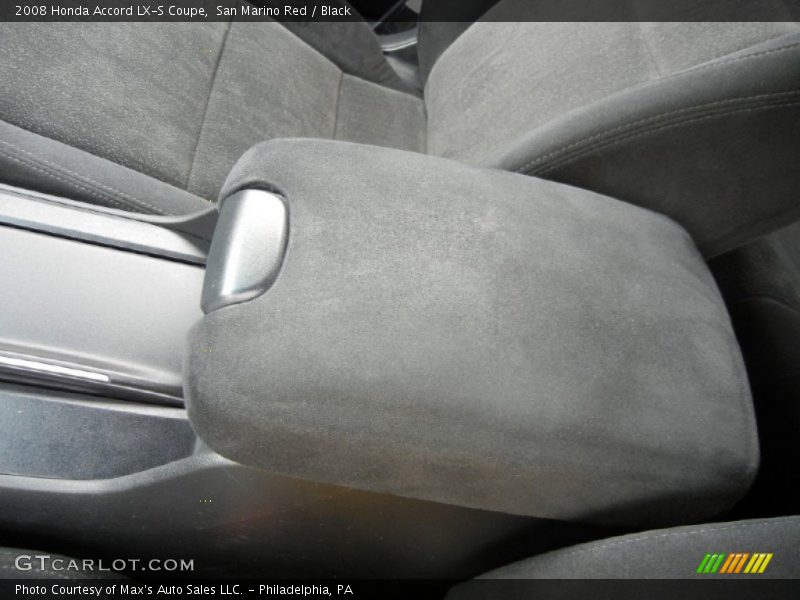 San Marino Red / Black 2008 Honda Accord LX-S Coupe