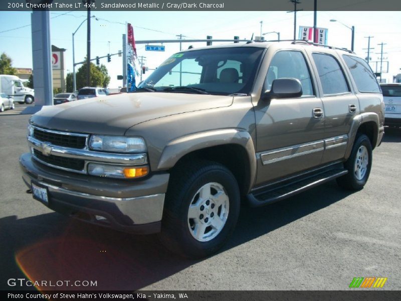 Sandalwood Metallic / Gray/Dark Charcoal 2004 Chevrolet Tahoe LT 4x4