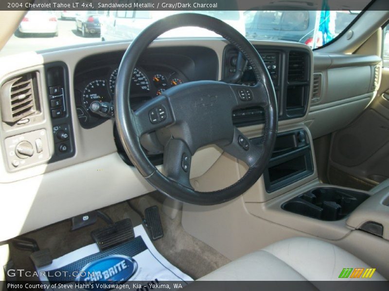 Sandalwood Metallic / Gray/Dark Charcoal 2004 Chevrolet Tahoe LT 4x4