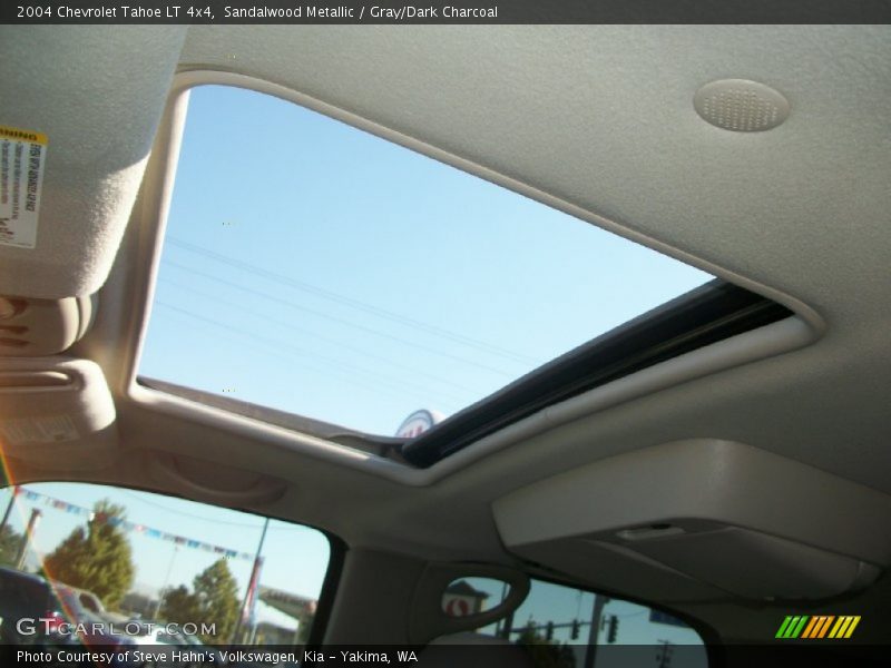Sunroof of 2004 Tahoe LT 4x4