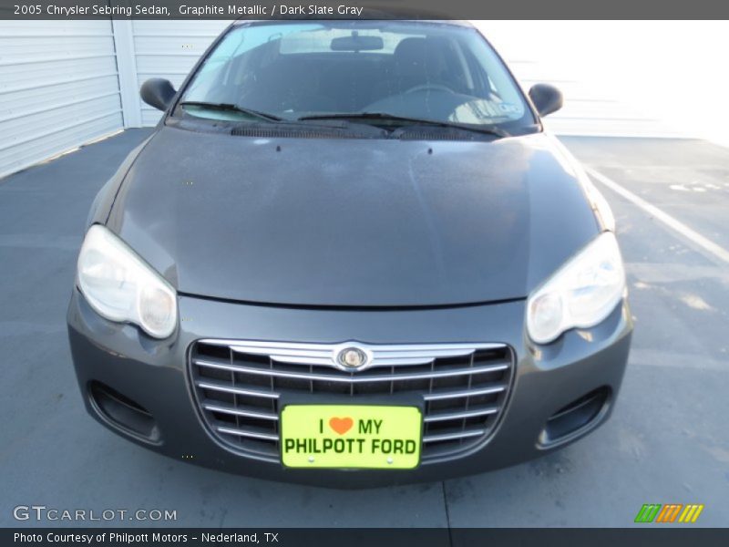 Graphite Metallic / Dark Slate Gray 2005 Chrysler Sebring Sedan