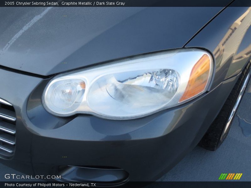 Graphite Metallic / Dark Slate Gray 2005 Chrysler Sebring Sedan