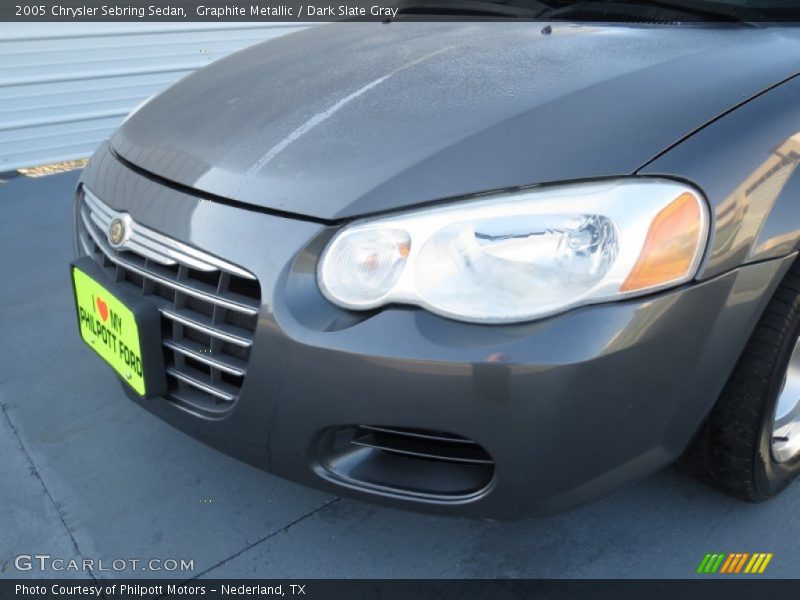 Graphite Metallic / Dark Slate Gray 2005 Chrysler Sebring Sedan