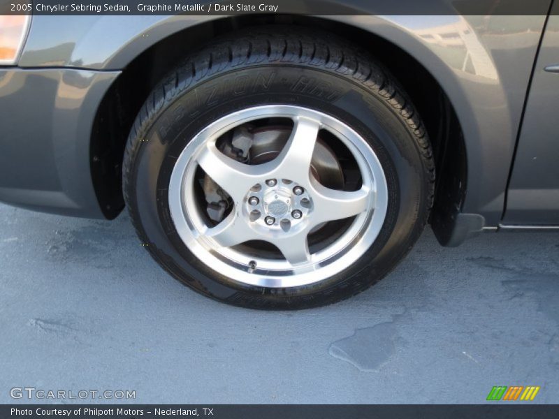 Graphite Metallic / Dark Slate Gray 2005 Chrysler Sebring Sedan