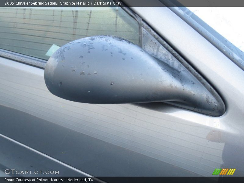 Graphite Metallic / Dark Slate Gray 2005 Chrysler Sebring Sedan