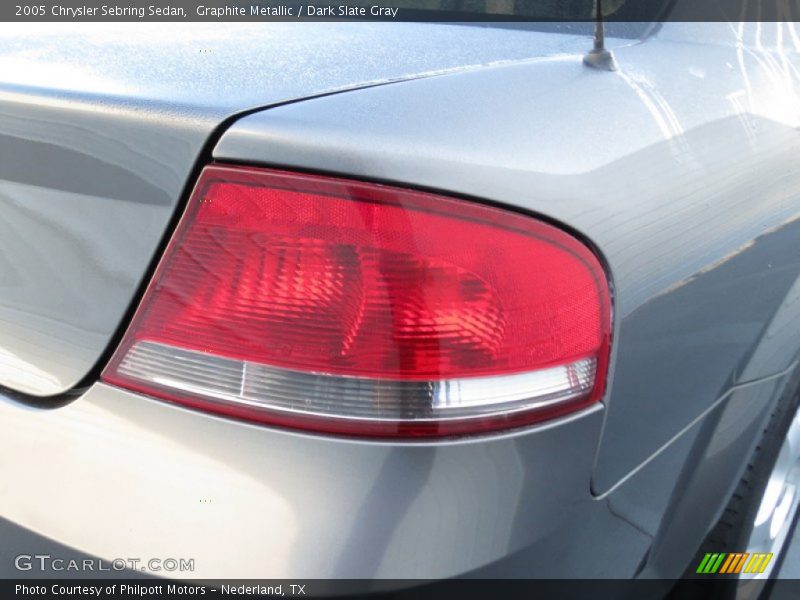 Graphite Metallic / Dark Slate Gray 2005 Chrysler Sebring Sedan