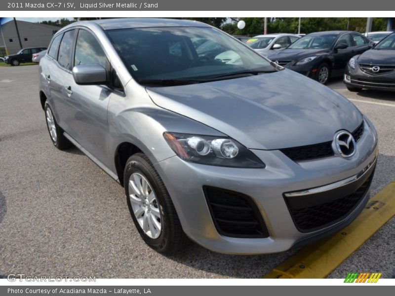 Liquid Silver Metallic / Sand 2011 Mazda CX-7 i SV