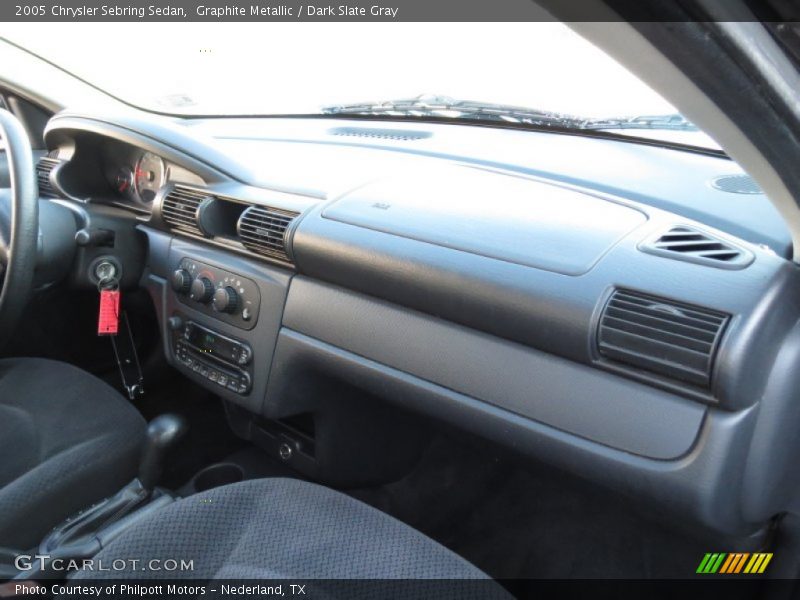 Graphite Metallic / Dark Slate Gray 2005 Chrysler Sebring Sedan