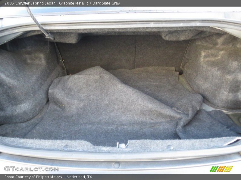 Graphite Metallic / Dark Slate Gray 2005 Chrysler Sebring Sedan