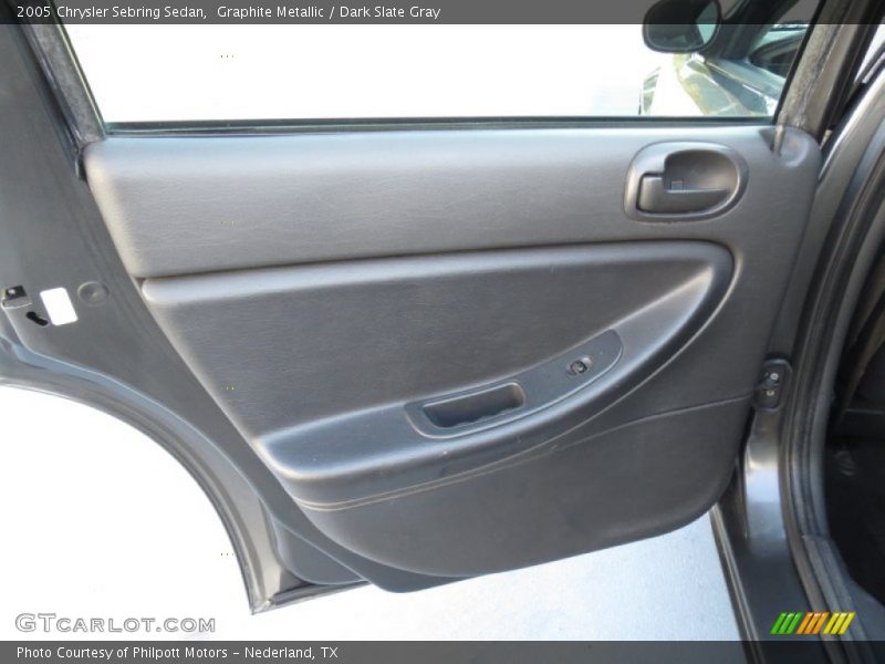 Graphite Metallic / Dark Slate Gray 2005 Chrysler Sebring Sedan